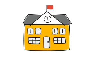 school building icon