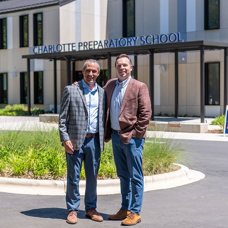 Jeff Mitchell and Todd Ballaban