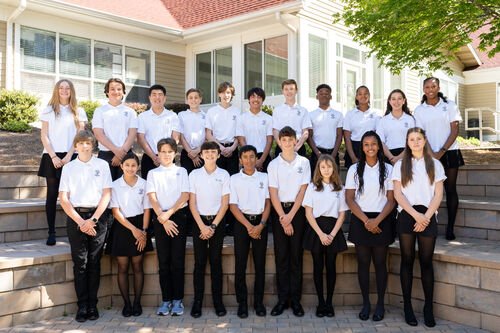 Portrait of 8th graders
