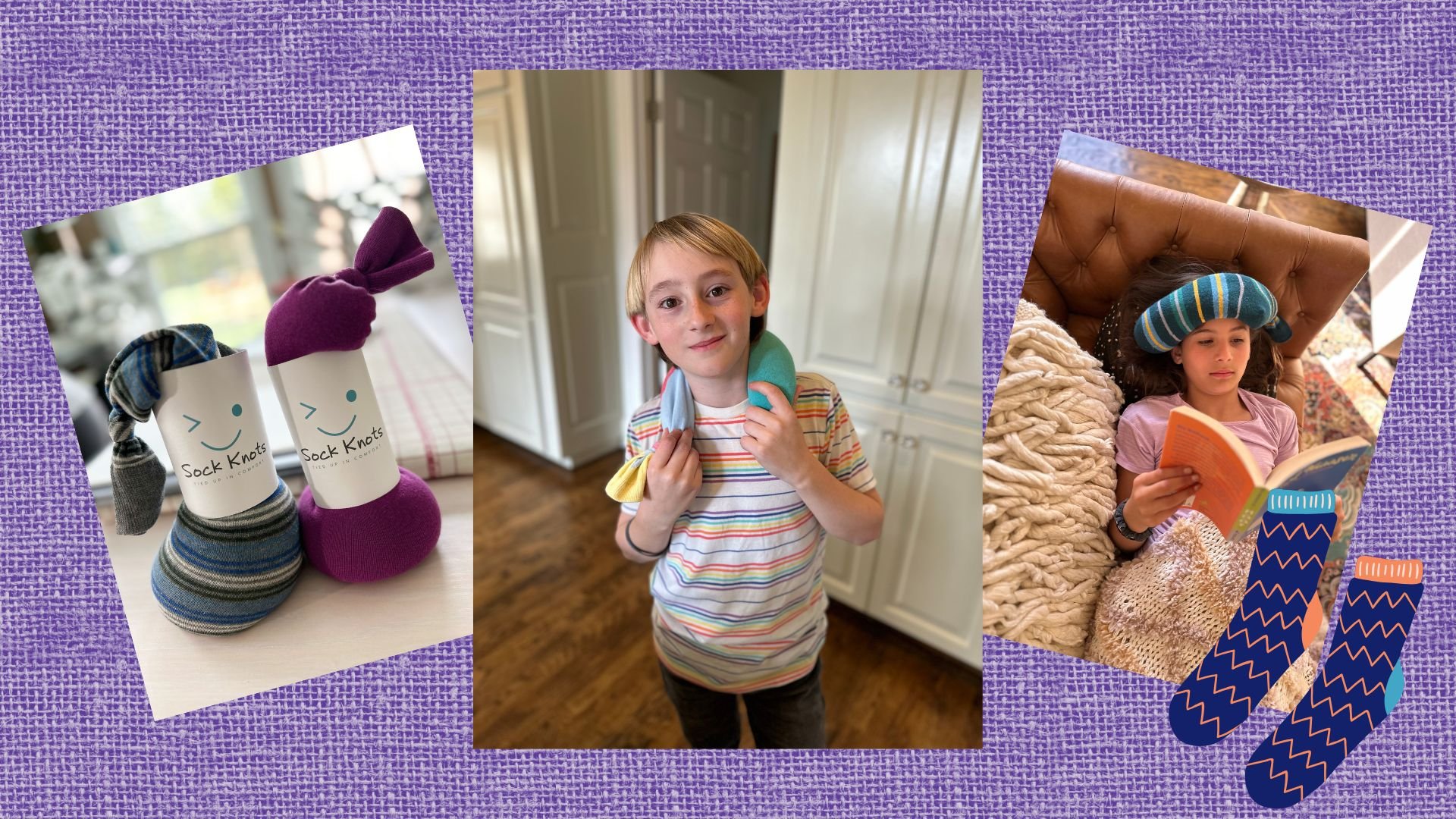 Lennon and his Sock Knots