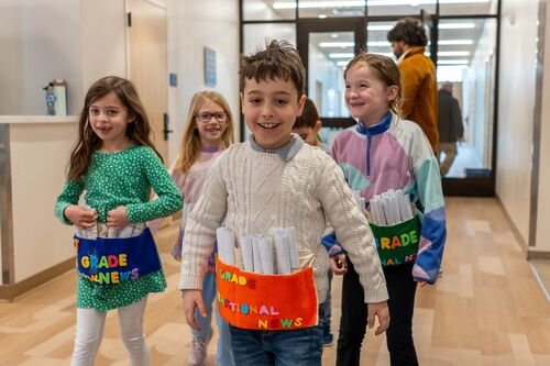 Hot off the Press: First-Grade News